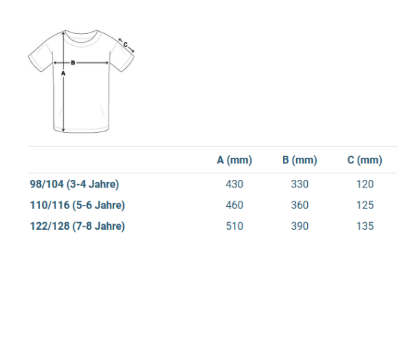 T-Shirt "c!" Kinder
