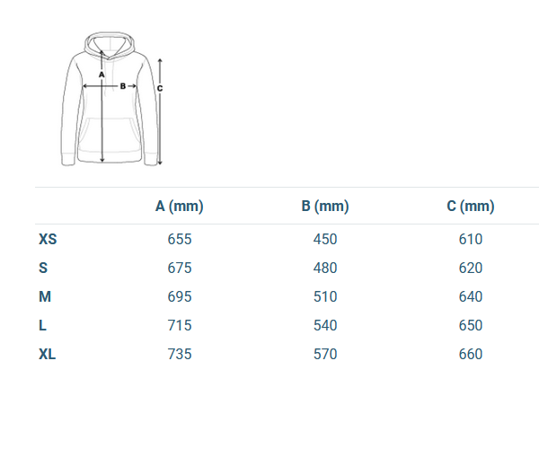 Hoodie "c!" Damen